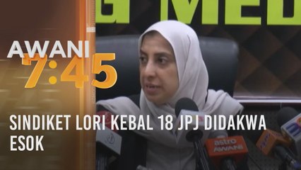 Sindiket Lori Kebal 18 JPJ didakwa esok