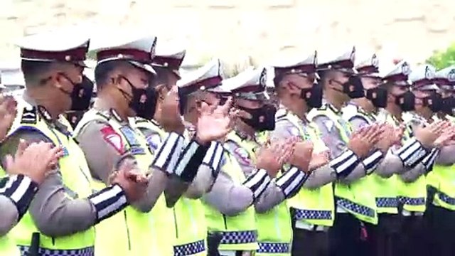 Kakorlantas Polri Lepas Personel BKO Mandalika