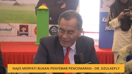 Najis merpati bukan penyebab pencemaran - Dr. Dzulkefly Ahmad