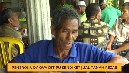 Peneroka didakwa ditipu sindiket jual tanah rizab