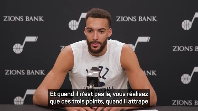 Jazz - Gobert : “Bogey manque beaucoup”