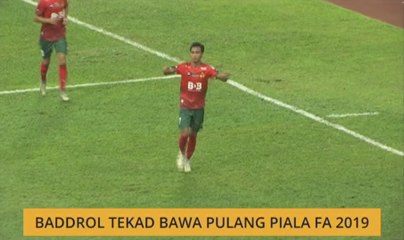 Baddrol tekad bawa pulang Piala FA 2019