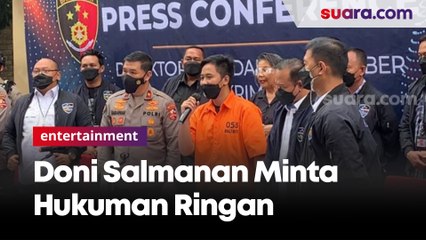 Seperti Tak Tahu Malu, Doni Salmanan Masih Minta Dihukum Ringan