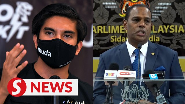 Syed Saddiq gets tongue lashing from Saravanan over minimum wage issue