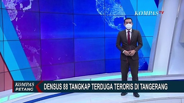 Seorang Terduga Teroris yang Berprofesi sebagai PNS di Kabupaten Tangerang Ditangkap Densus 88!