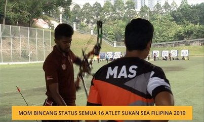 MOM bincang status semua 16 atlet Sukan SEA Filipina 2019