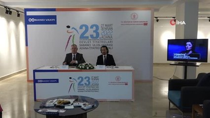 Uluslararası Adana Tiyatro Festivali 23. kez perde açacak