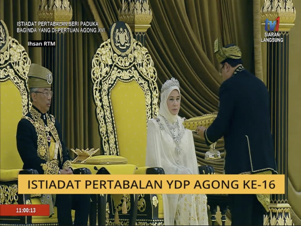 #AgongKita: Istiadat Pertabalan Seri Paduka Baginda Yang Dipertuan Agong Ke-XVI
