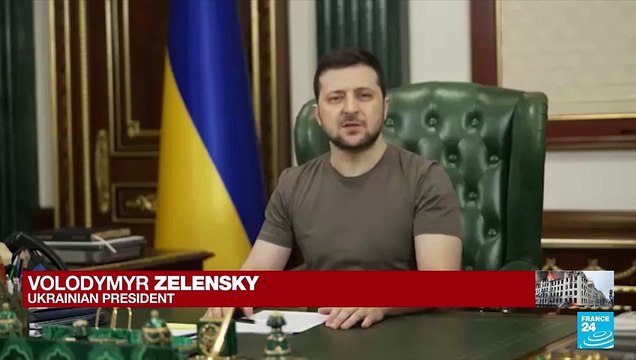War in Ukraine: Zelensky urges Russians to surrender