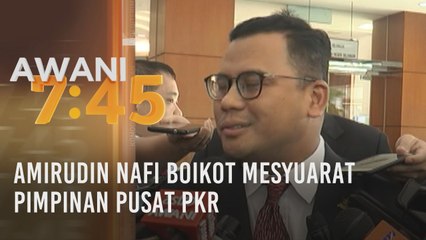 Amirudin nafi boikot mesyuarat pimpinan Pusat PKR