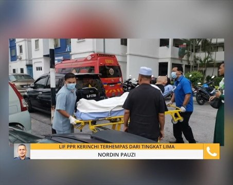 Perkembangan lif PPR Kerinchi terhempas dari tingkat lima