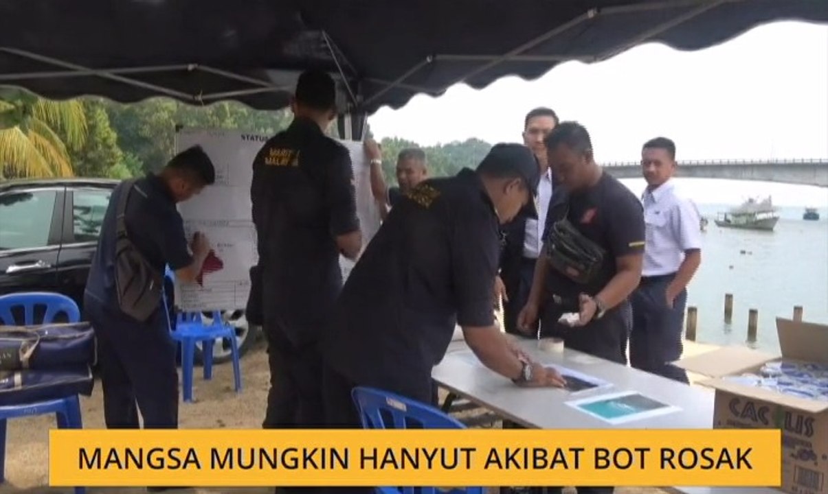 Mangsa mungkin hanyut akibat bot rosak