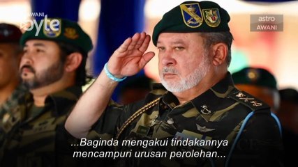 #AWANIByte: Saya bukan patung - Sultan Johor