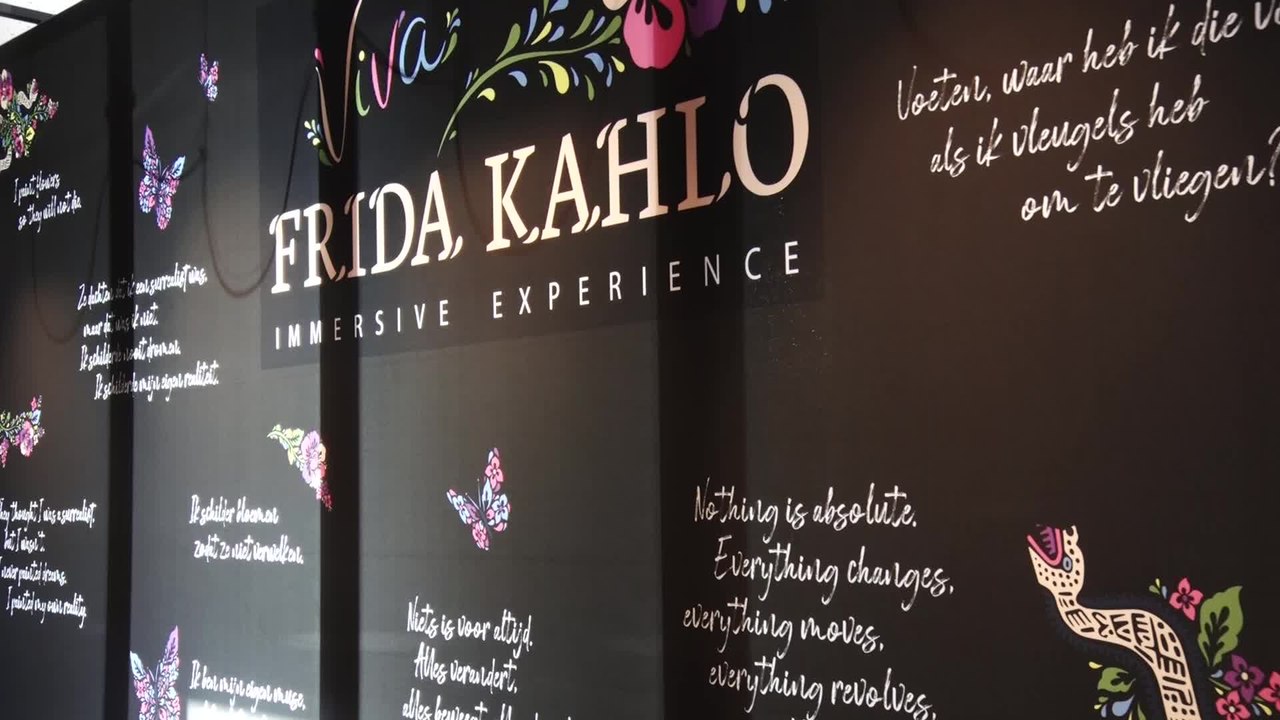 Exposition immersive "Viva Frida Kahlo" qui ouvrira au Viage à Bruxelles