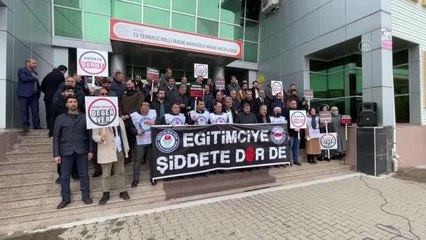 Eğitim Bir-Sen Bingöl Şubesi öğretmenin darbedilmesini kınadı