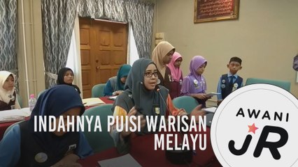 #AWANIJr: Indahnya puisi Warisan Melayu