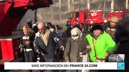 Bombardeos alcanzan las zonas residenciales de Kiev