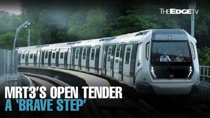 NEWS: MRT3’s open tender a ‘brave step’