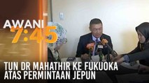 Tun Dr Mahathir ke Fukuoka atas permintaan Jepun