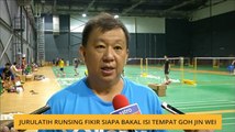 Jurulatih runsing fikir siapa bakal isi tempat Goh Jin Wei