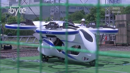 #AWANIByte: Jepun mula buat ujian kereta terbang