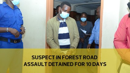 Suspect in Forest Road assault detained for 10 days