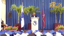 Gade'l Jan'l ye a tout diskou ansyen Prezidan Jean Bertrand Aristide nan gradyasyon UNIFA