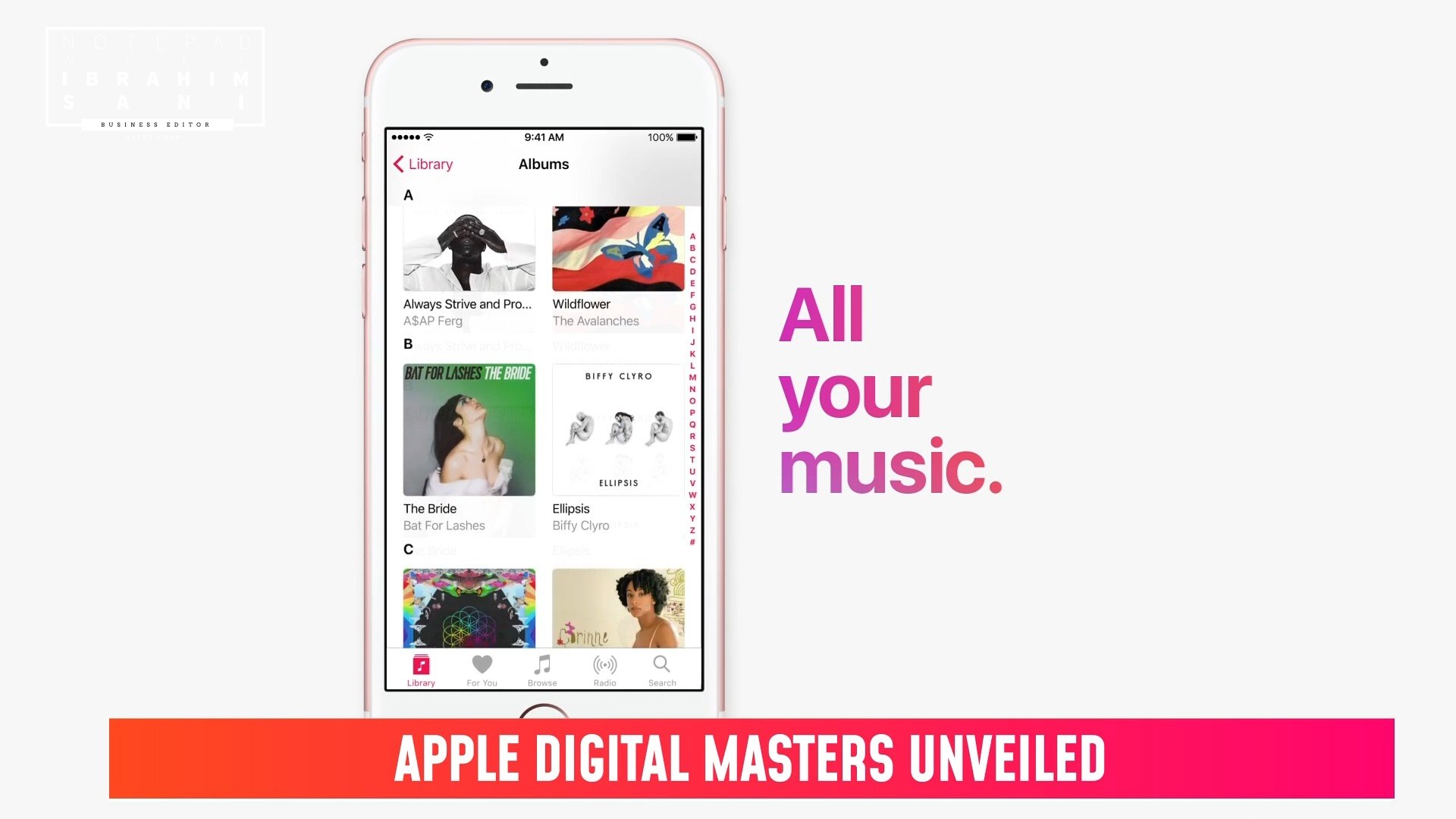 ⁣Apple Digital Masters slowly rolls out on Apple Music platform