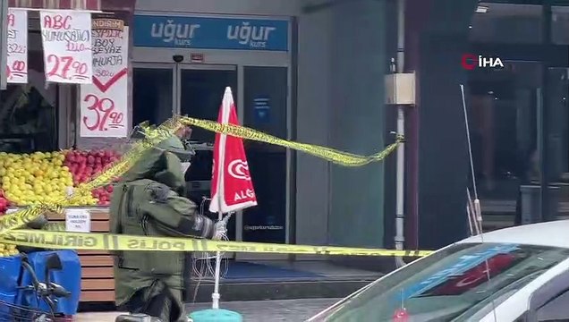 Düzce'de korkutan anlar: Bomba imha uzmanları geldi