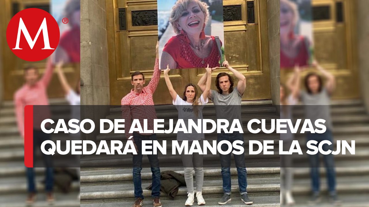Queda en manos de la Corte libertad de Alejandra Cuevas