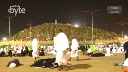 #AWANIByte: Hampir 2 juta jemaah haji berkumpul di Padang Arafah