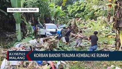 Korban Banjir di Kota Malang Trauma Untuk Kembali Ke Rumah