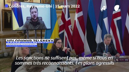 Ukraine: Zelensky avertit l'Europe du Nord d'agir ou la Russie "viendra à vous"