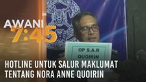 Hotline untuk salur maklumat tentang Nora Anne Quoirin