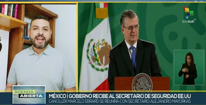 México recibe a diplomático de EE.UU. para asuntos bilaterales