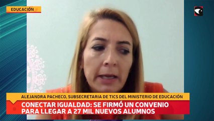 Conectar Igualdad: se firmó un convenio para llegar a 27 mil nuevos alumnos