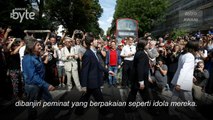 #AWANIByte: Ulang tahun ke-50 gambar ikonik The Beatles di Abbey Road