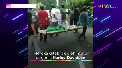 Touring Berujung Maut, Moge Ceroboh Tabrak Dua Bocah Kembar