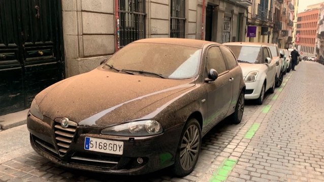 Storm Celia drags Saharan dust to Spain