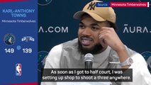 'I'm unstoppable' - KAT breaks Timberwolves points record