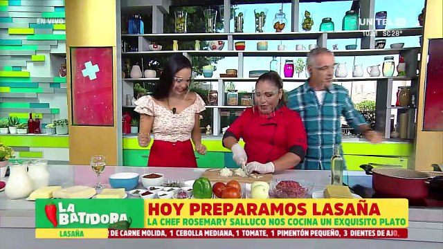 Receta: ¿Cómo preparar una Lasaña en simples pasos?, parte 1