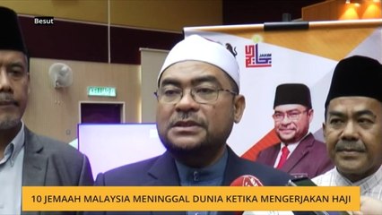 10 jemaah Malaysia meninggal dunia ketika mengerjakan haji