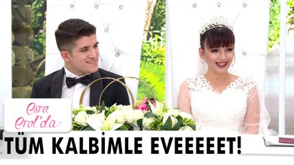 Ceylan ve Ramazan'ın nikah töreninden muhteşem anlar! - Esra Erol'da 15 Mart 2022