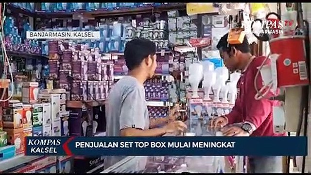 Jelang Analog Switch Off, Penjualan Set Top Box di Banjarmasin Mulai Meningkat