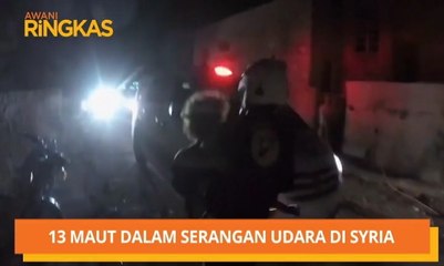 AWANI Ringkas: Serangan udara Syria, maut ketika Solat Jumaat & gempa bumi di Kansas
