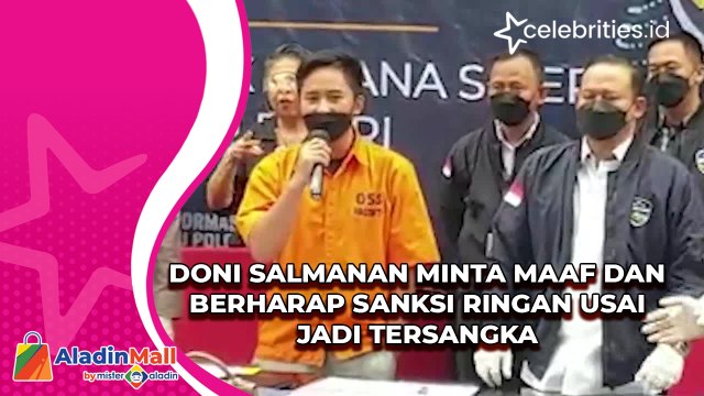 Doni Salmanan Minta Maaf dan Berharap Sanksi Ringan Usai jadi Tersangka