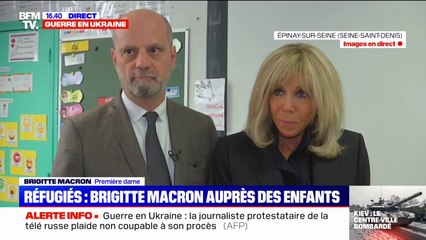 Journaliste russe arrêtée: Brigitte Macron lui exprime sa "solidarité" et son "admiration totale"