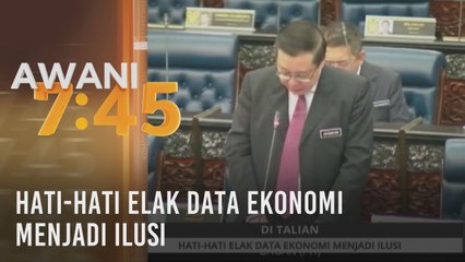 Hati-hati elak data ekonomi menjadi ilusi