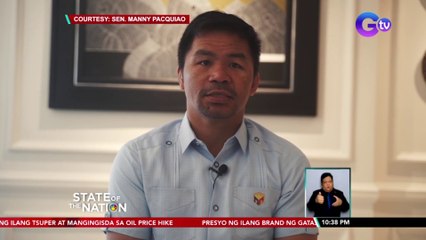 Agarang special session ng Senado, panawagan ni Sen. Manny Pacquiao para tugunan ang walang puknat na taas-presyo ng produktong petrolyo | SONA