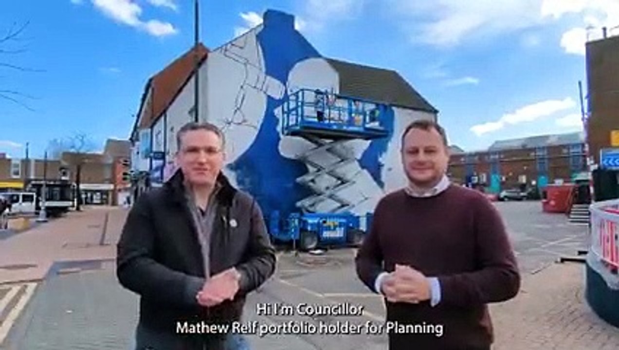 New Sutton mural